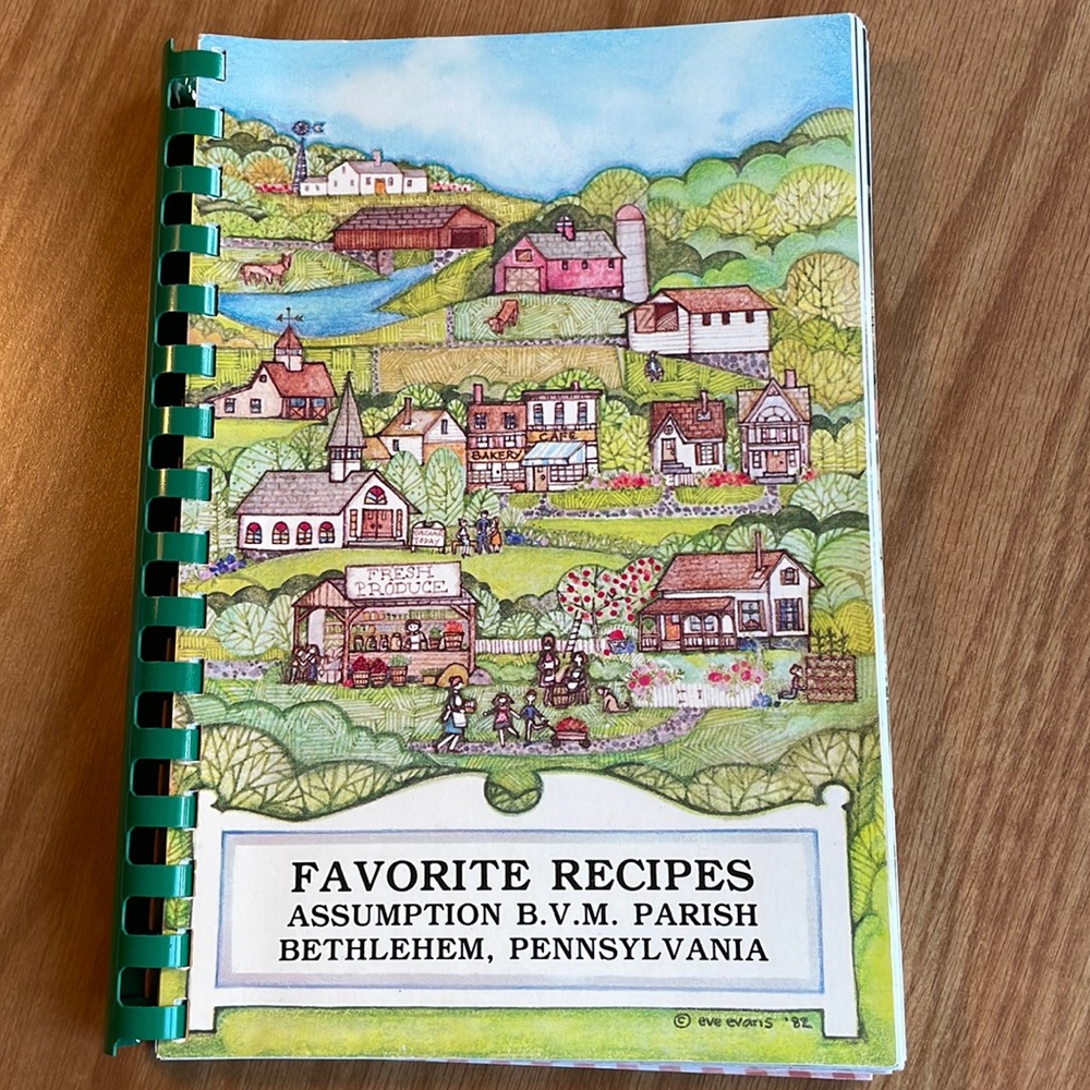 Cookbook Bethlehem PA, Assumption BVM
